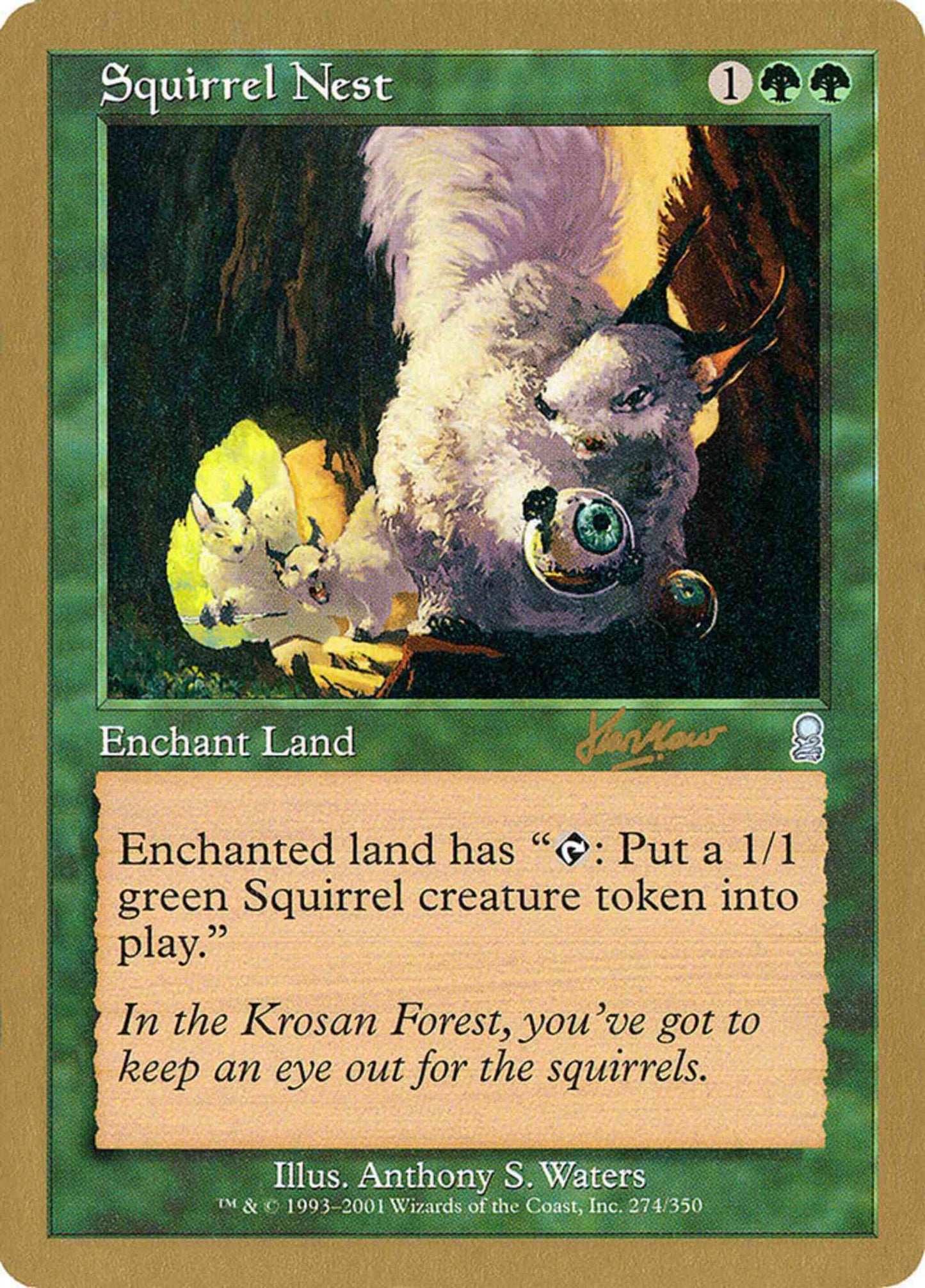 Squirrel Nest [shh274] [World Championship Decks 2002] [Non-Foil]