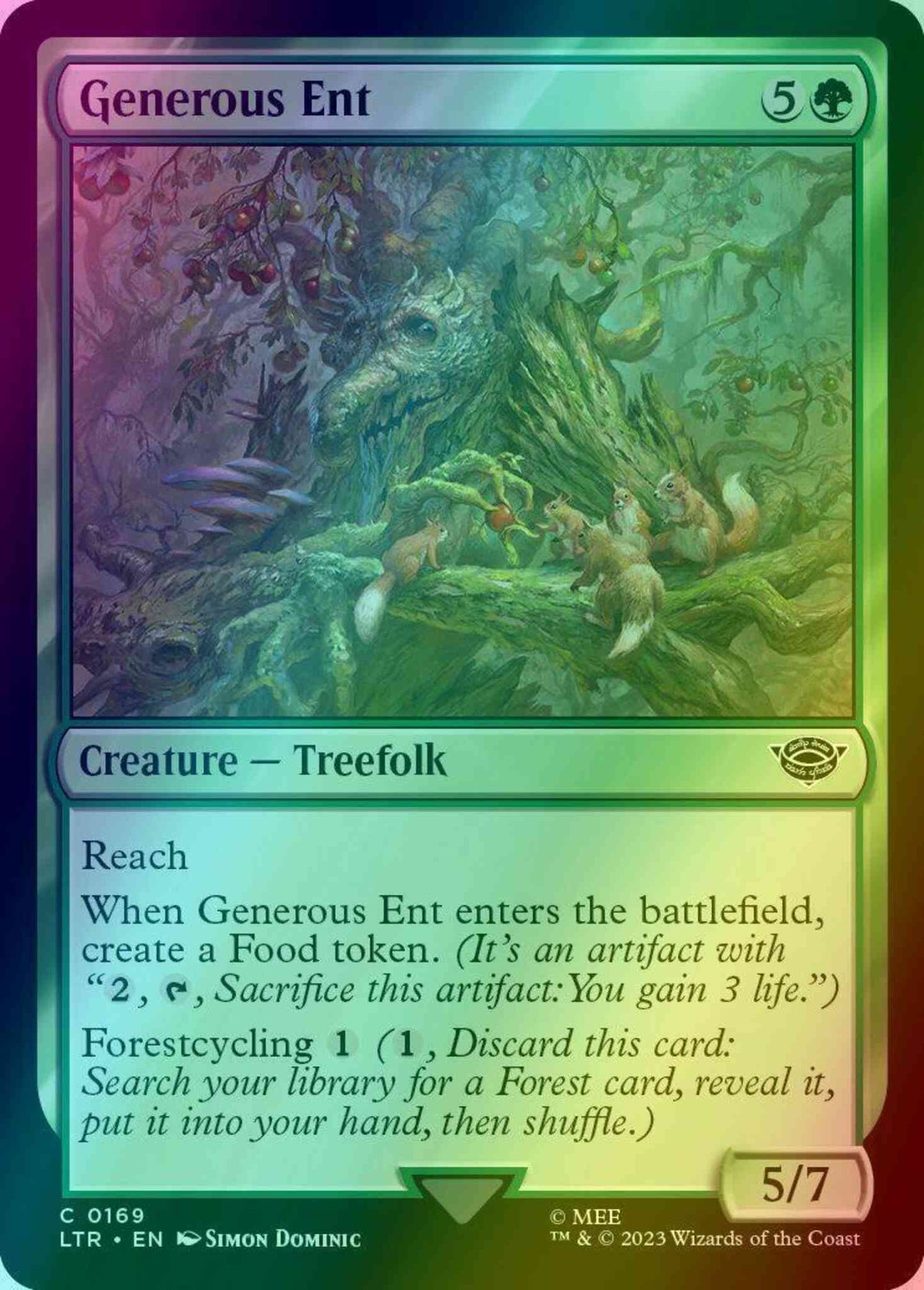 Generous Ent [169] [The Lord of the Rings: Tales of Middle-earth] [Foil]