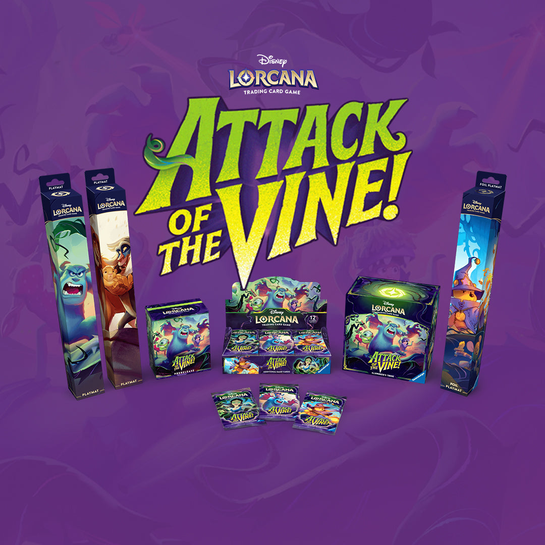 Disney Lorcana: Attack of the Vine! - Booster Box – Face to Face Games