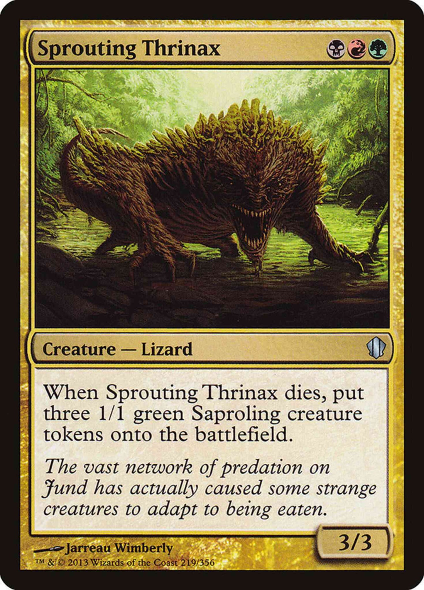 Sprouting Thrinax [219] [Commander 2013] [Non-Foil]