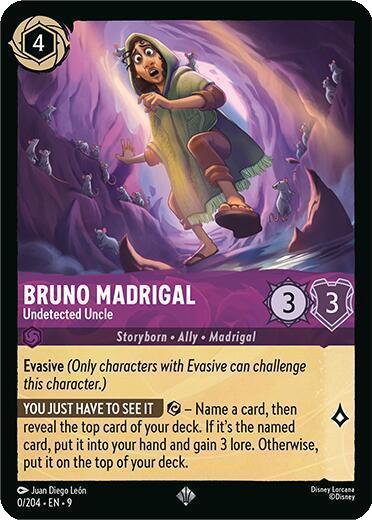 Bruno Madrigal - Undetected Uncle - 0/204 [Fabled] [Non-Foil]