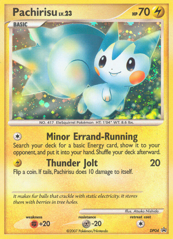 Pachirisu - DP04 - Promo [dpp-DP04] [Holo]