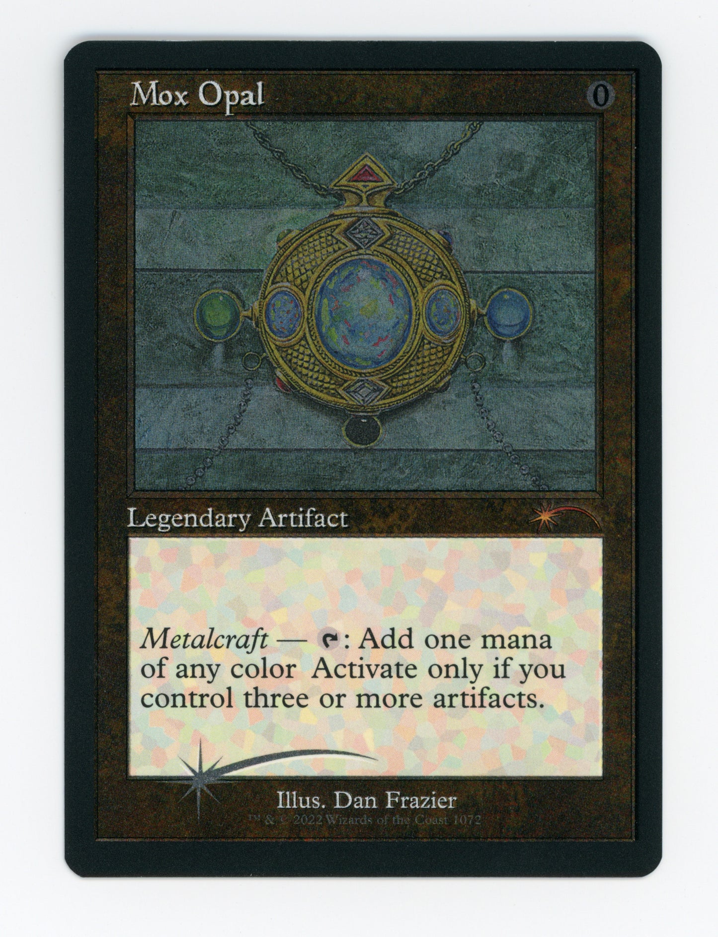 Mox Opal — Retro Frame|Dan Frazier|Etched Foil — ID 18369