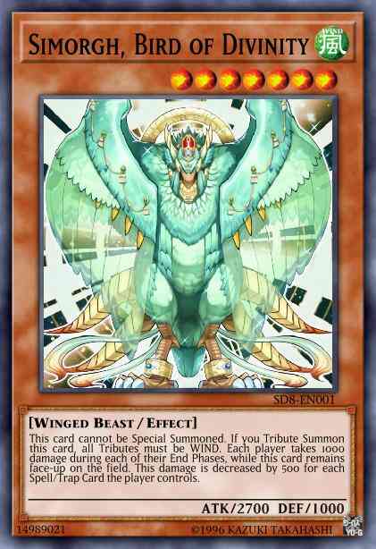 Simorgh, Bird of Divinity - WCPP-EN016 - Rare - Limited