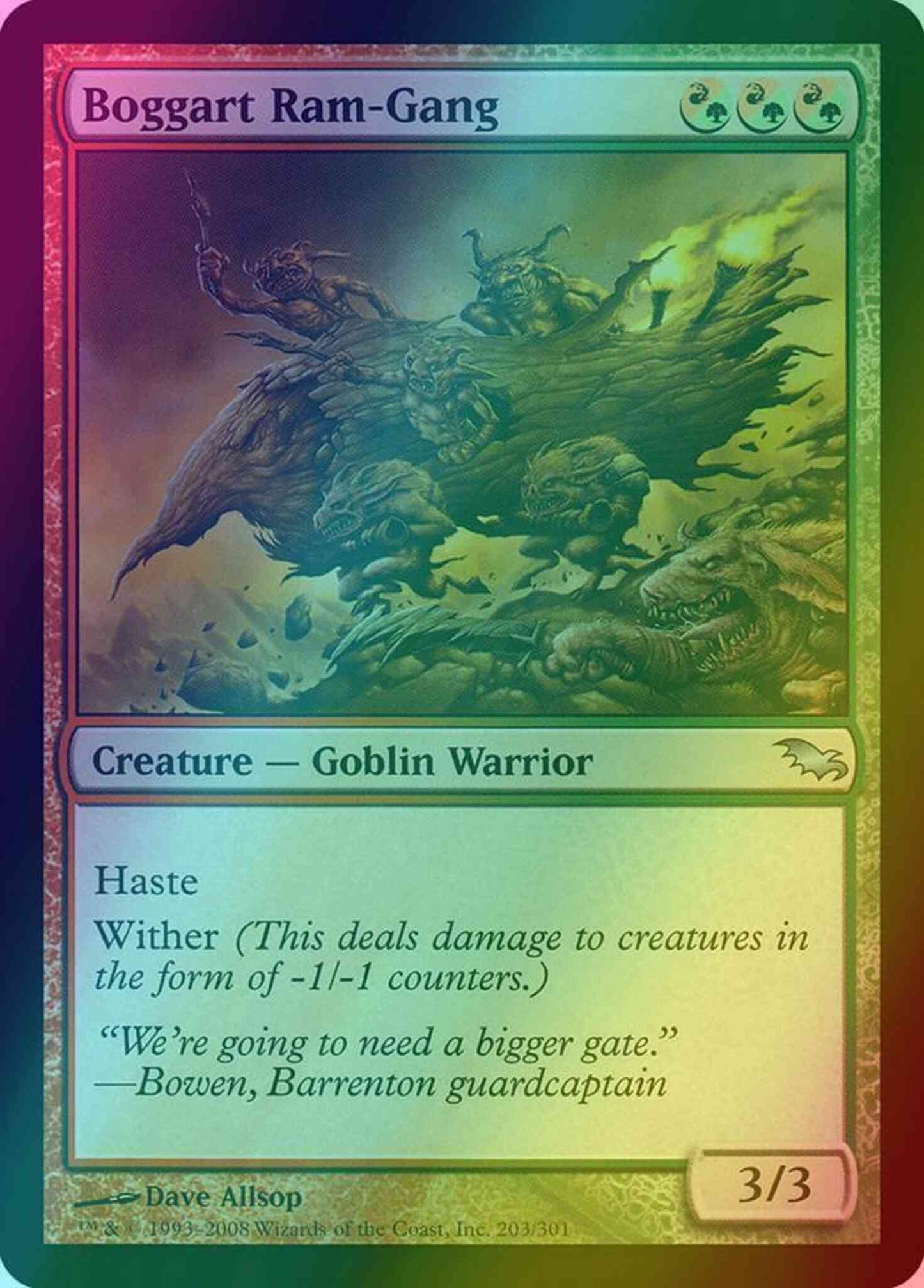 Boggart Ram-Gang [203] [Shadowmoor] [Foil]