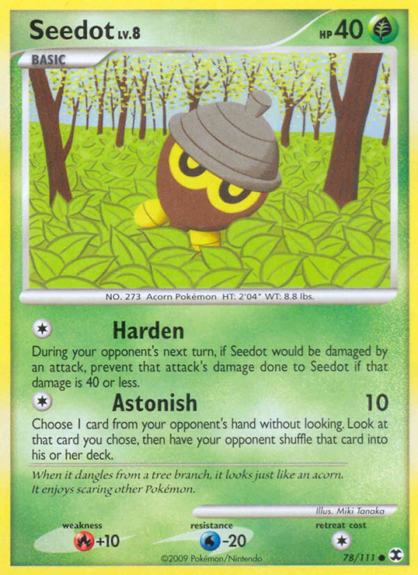 Seedot - 78/111 - Common [pl2-78] [Non-Holo]
