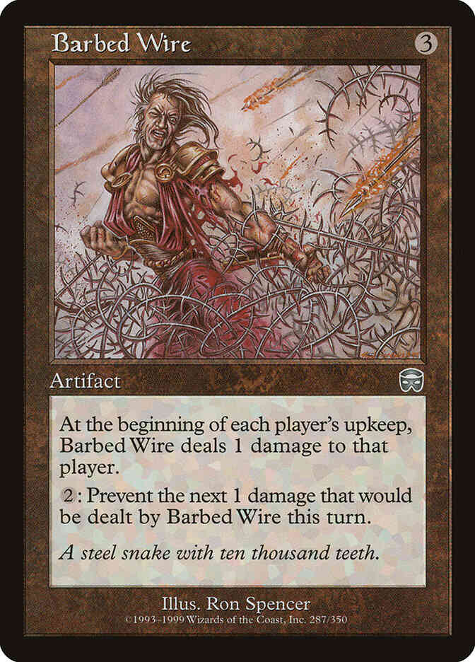 Barbed Wire [287] [Mercadian Masques] [Non-Foil]