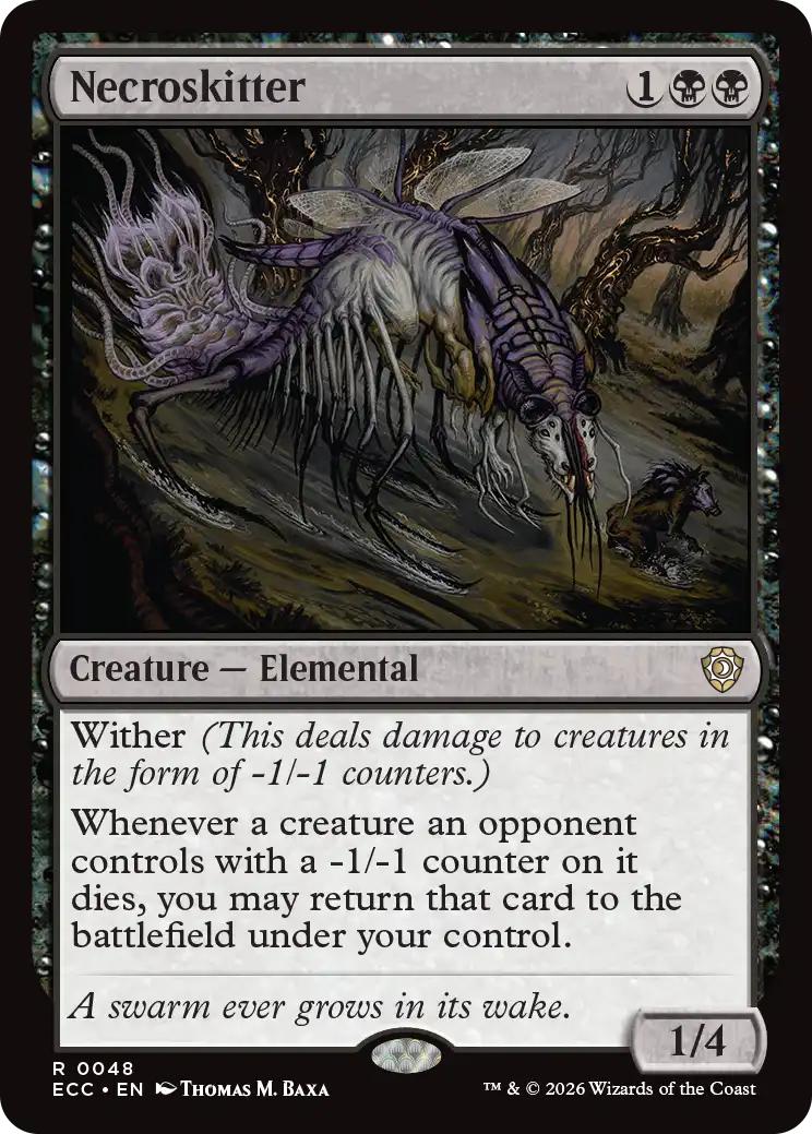 Necroskitter [48] [Lorwyn Eclipsed: Commander] [Non-Foil]