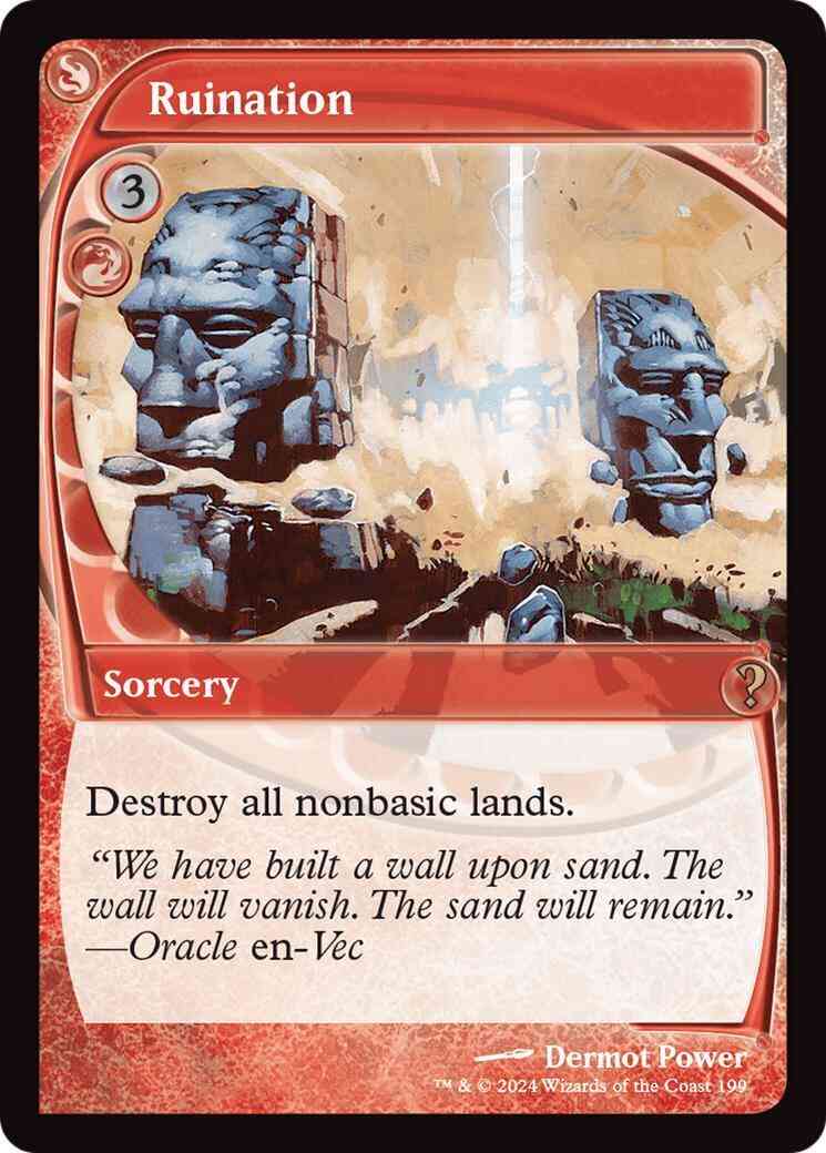 Ruination [199] [Future Frame] [Mystery Booster 2] [Foil]
