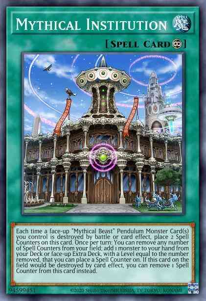 Mythical Institution - CYHO-EN062 - Common - Unlimited
