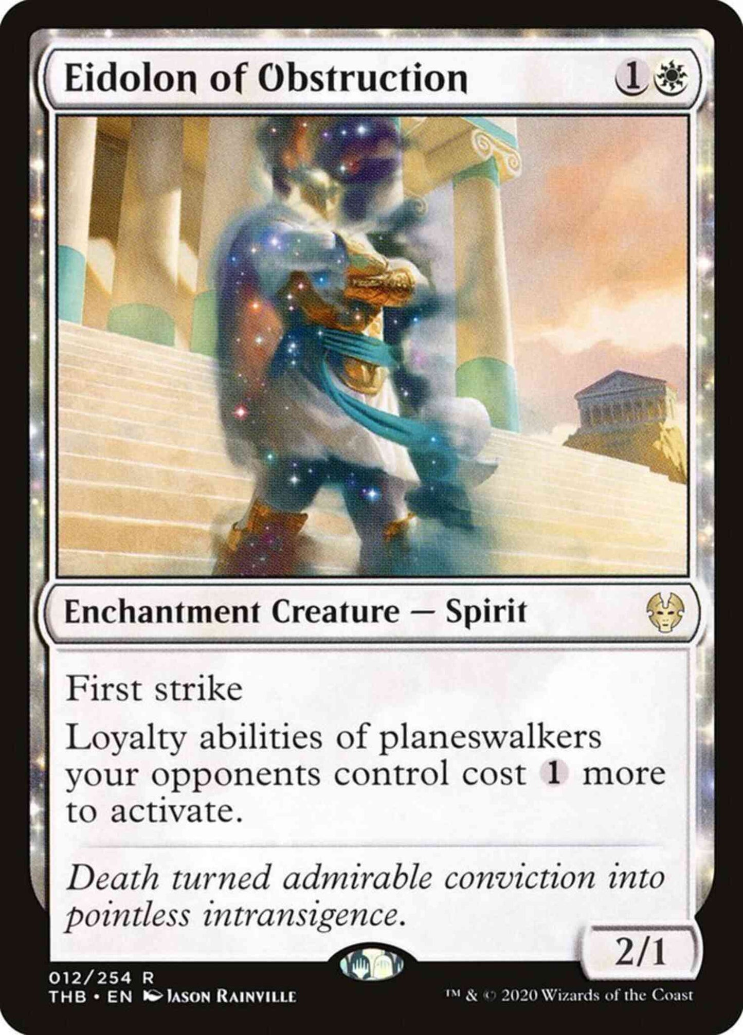 Eidolon of Obstruction [12] [Theros Beyond Death] [Non-Foil]
