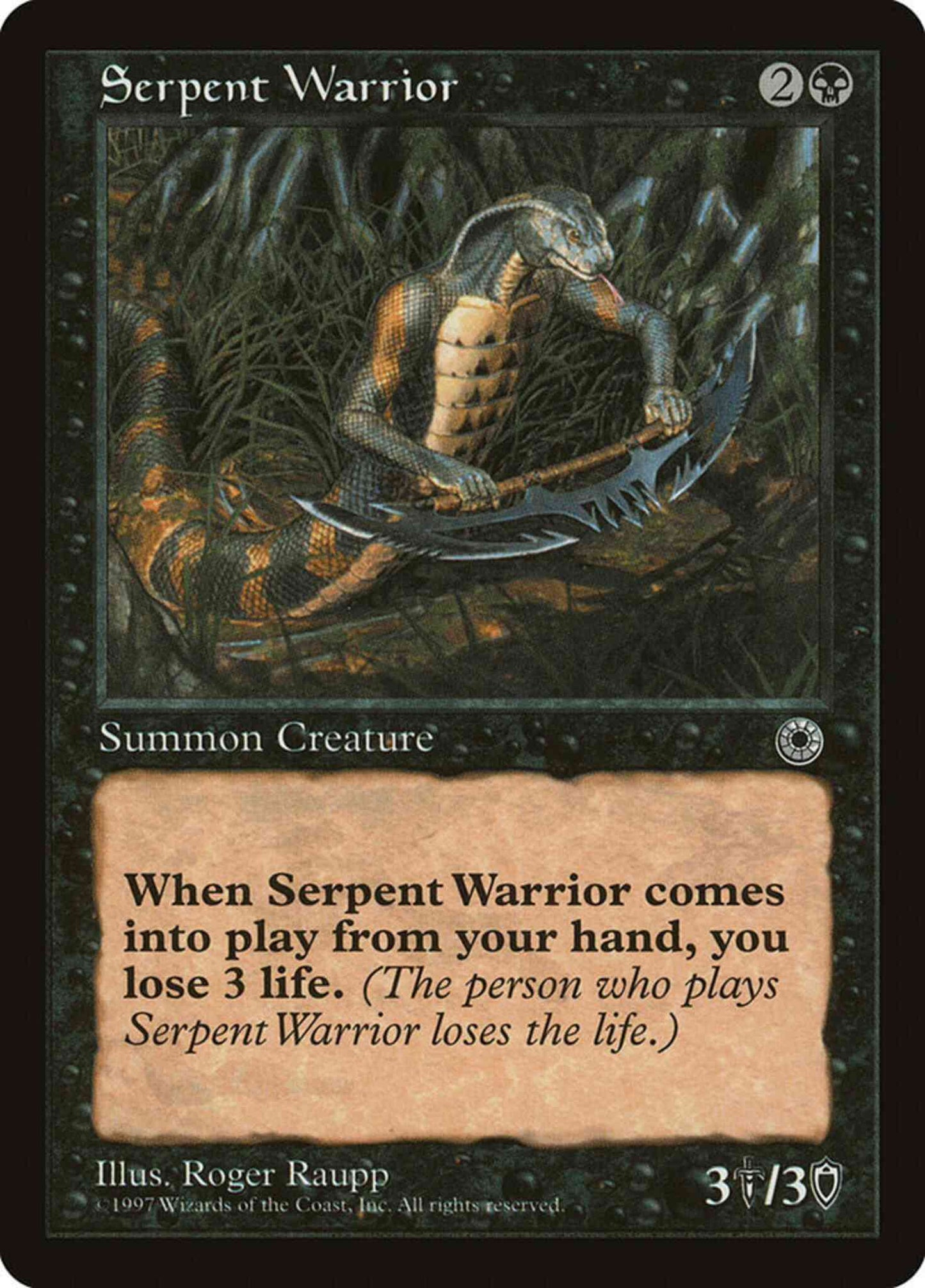 Serpent Warrior [109] [Portal 1] [Non-Foil]