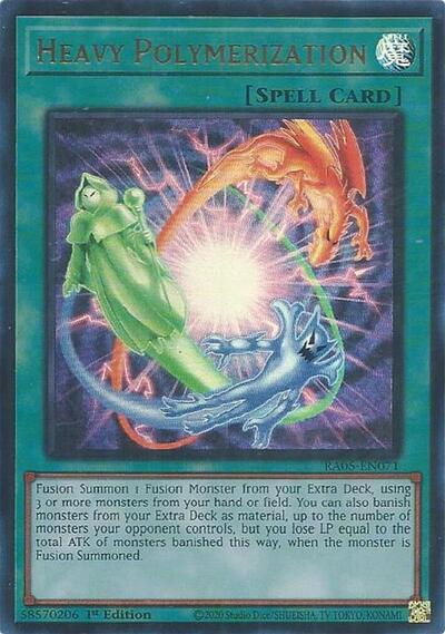 Heavy Polymerization - RA05-EN071 - Ultra Rare - 1st Edition
