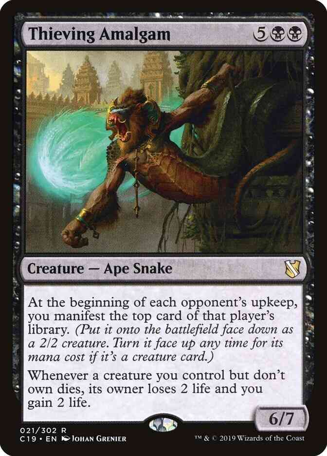Thieving Amalgam [21] [Commander 2019] [Non-Foil]