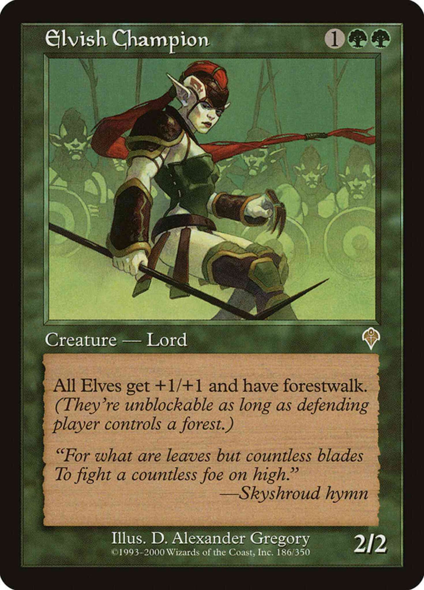Elvish Champion [186] [Invasion] [Non-Foil]