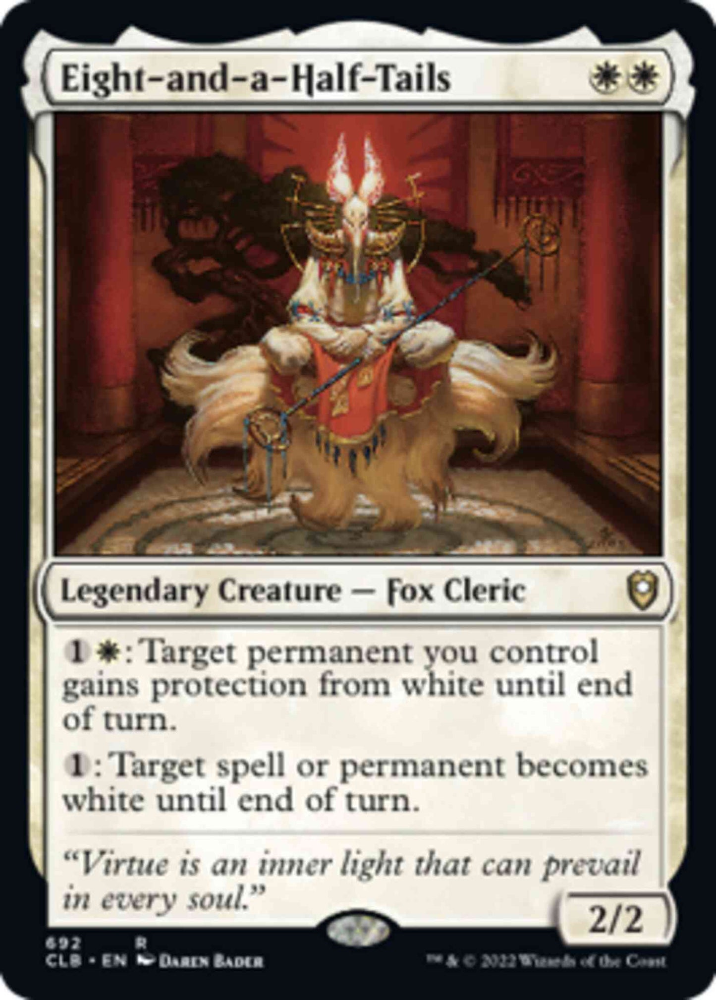 Eight-and-a-Half-Tails [692] [Commander Legends: Battle for Baldur's Gate] [Non-Foil]