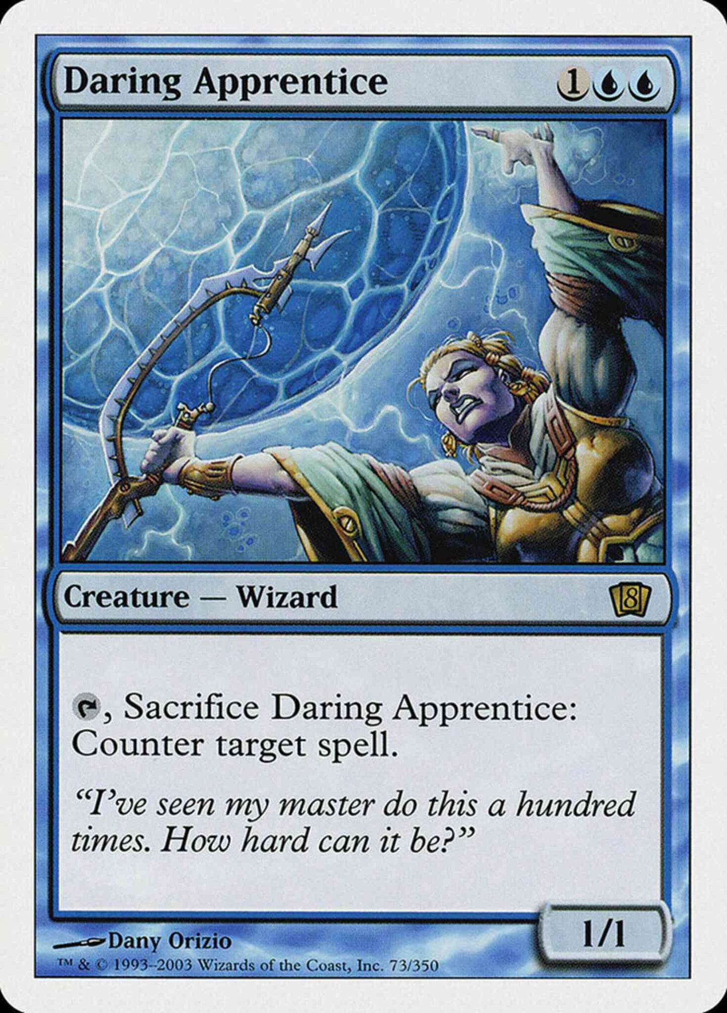 Daring Apprentice [73] [Eighth Edition] [Non-Foil]