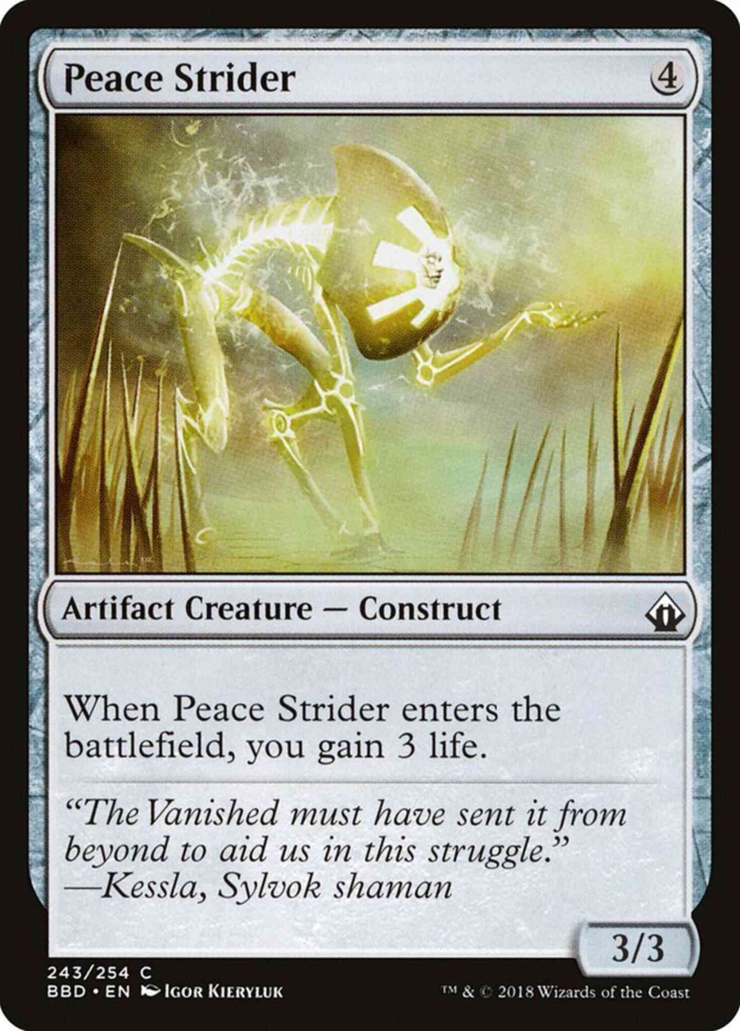 Peace Strider [243] [Battlebond] [Non-Foil]