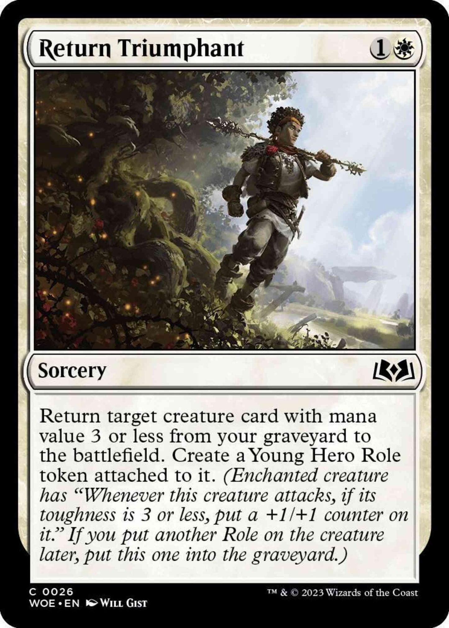 Return Triumphant [26] [Wilds of Eldraine] [Non-Foil]