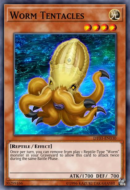 Worm Tentacles - DT03-EN030 - Duel Terminal Normal Parallel Rare - Duel Terminal