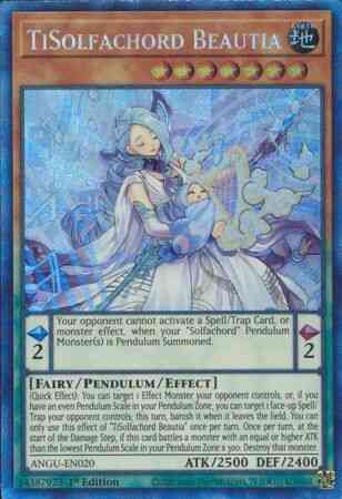 TiSolfachord Beautia - ANGU-EN020 - Collectors Rare - 1st Edition