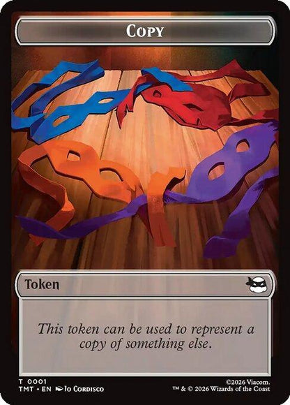 Copy Token (01) // Rat Token (06) [Teenage Mutant Ninja Turtles: Tokens] [Non-Foil]