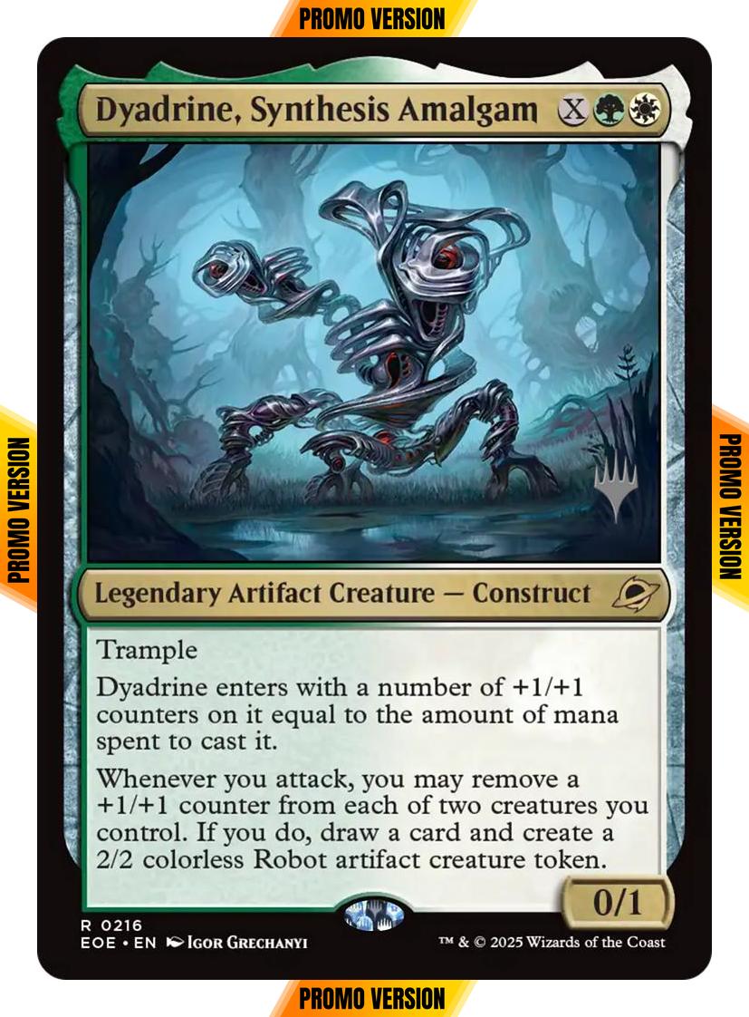 Dyadrine, Synthesis Amalgam [216p] [Promo Pack] [Edge of Eternities: Promos] [Non-Foil]