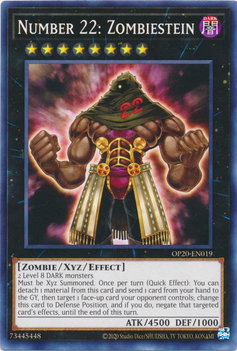 Number 22: Zombiestein - OP20-EN019 - Common - Unlimited