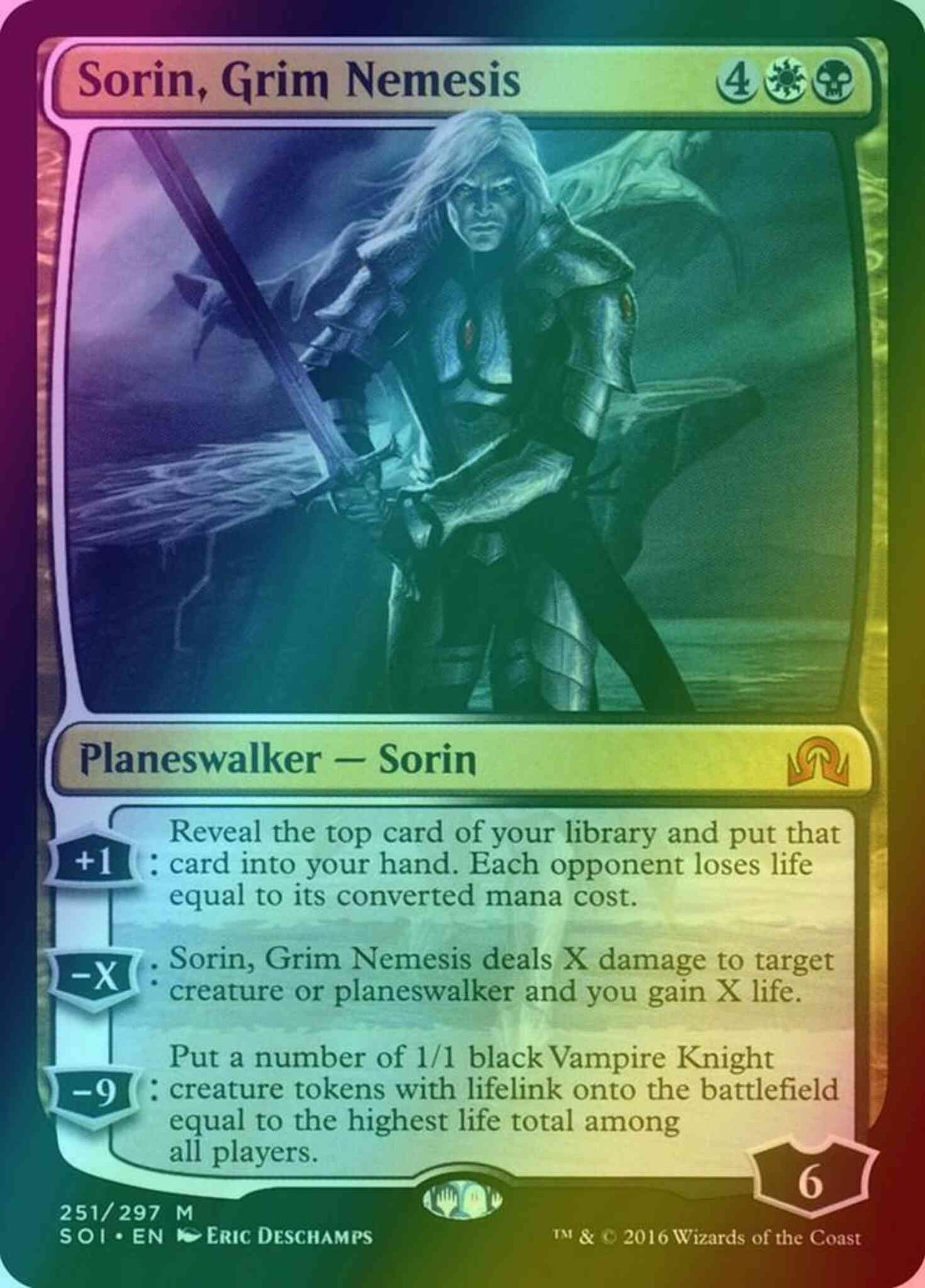 Sorin, Grim Nemesis [251] [Shadows over Innistrad] [Foil]