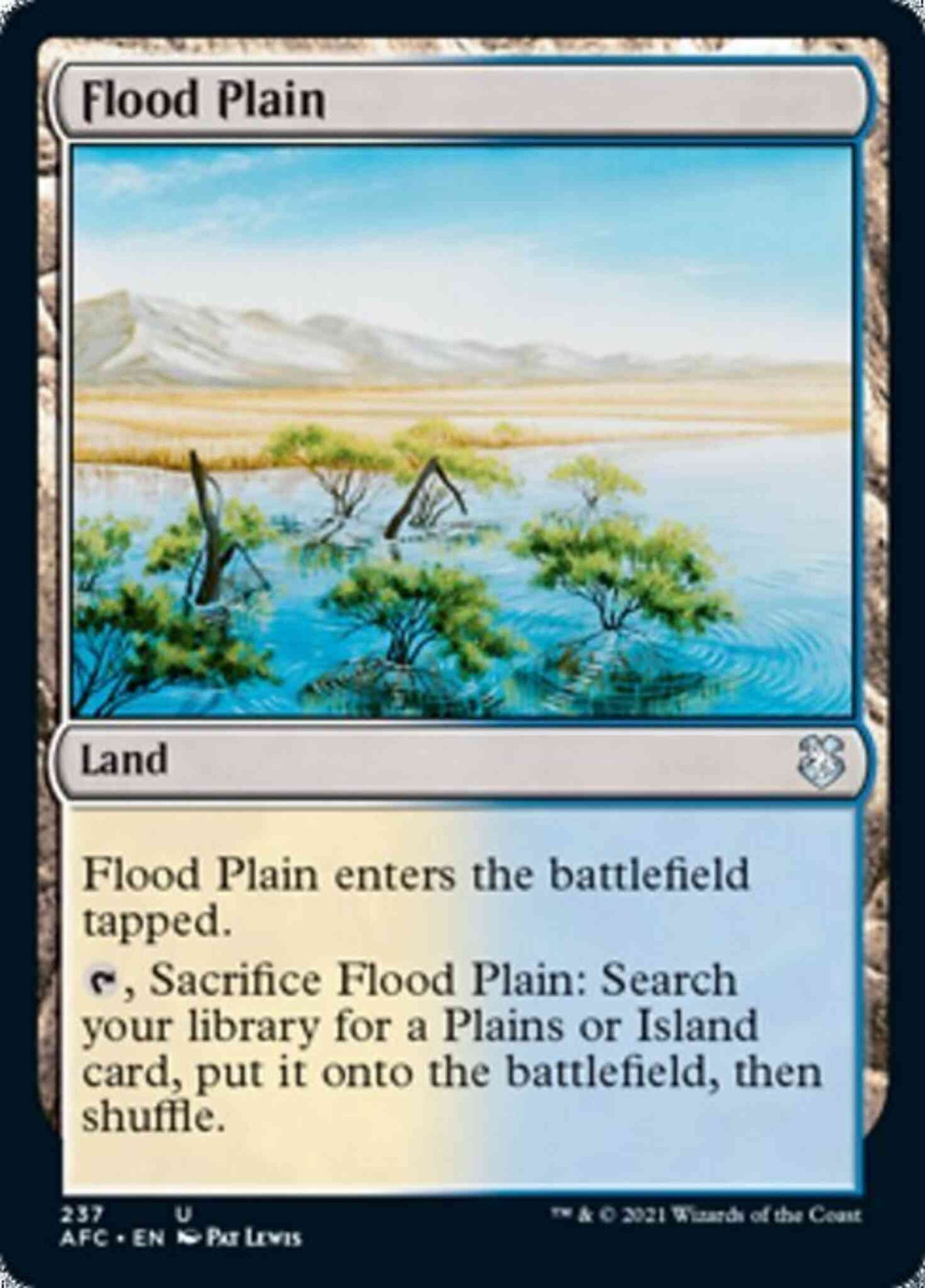 Flood Plain [237] [Adventures in the Forgotten Realms Commander] [Non-Foil]