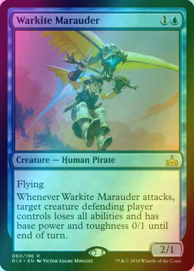 Warkite Marauder [60] [Rivals of Ixalan] [Foil]