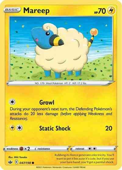 Mareep - 047/198 - Common [swsh6-047] [Non-Holo]