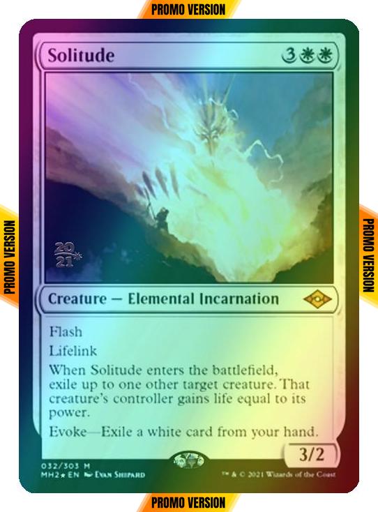 Solitude [Prerelease] [32S] [Modern Horizons 2 Promos] [Foil]