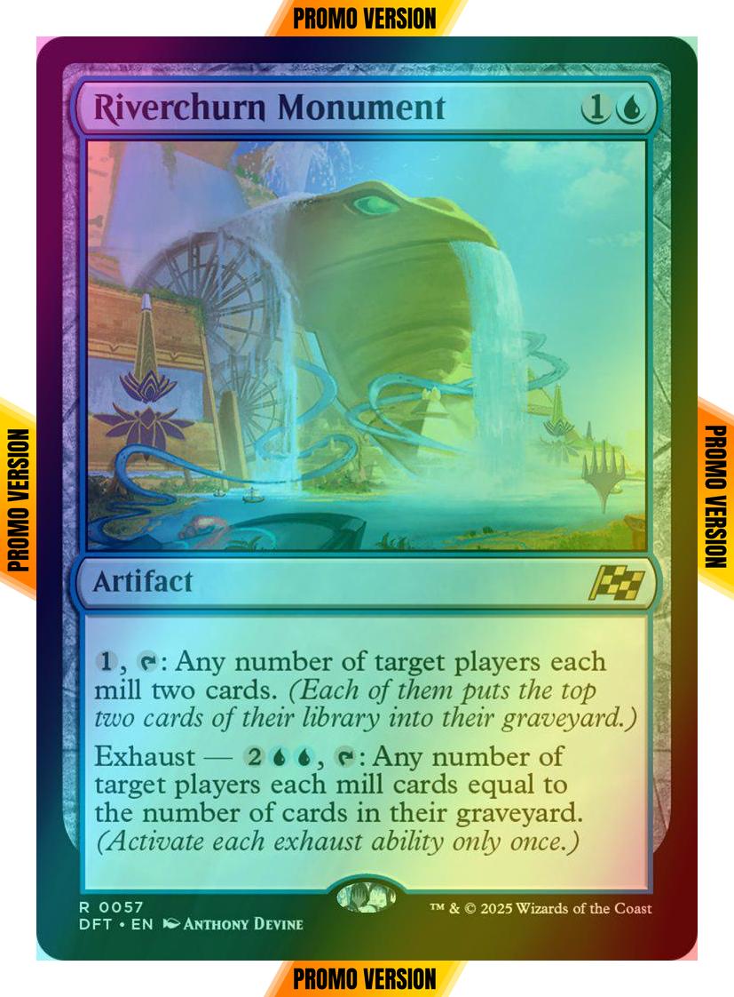 Riverchurn Monument [57p] [Promo Pack] [Aetherdrift: Promos] [Foil]
