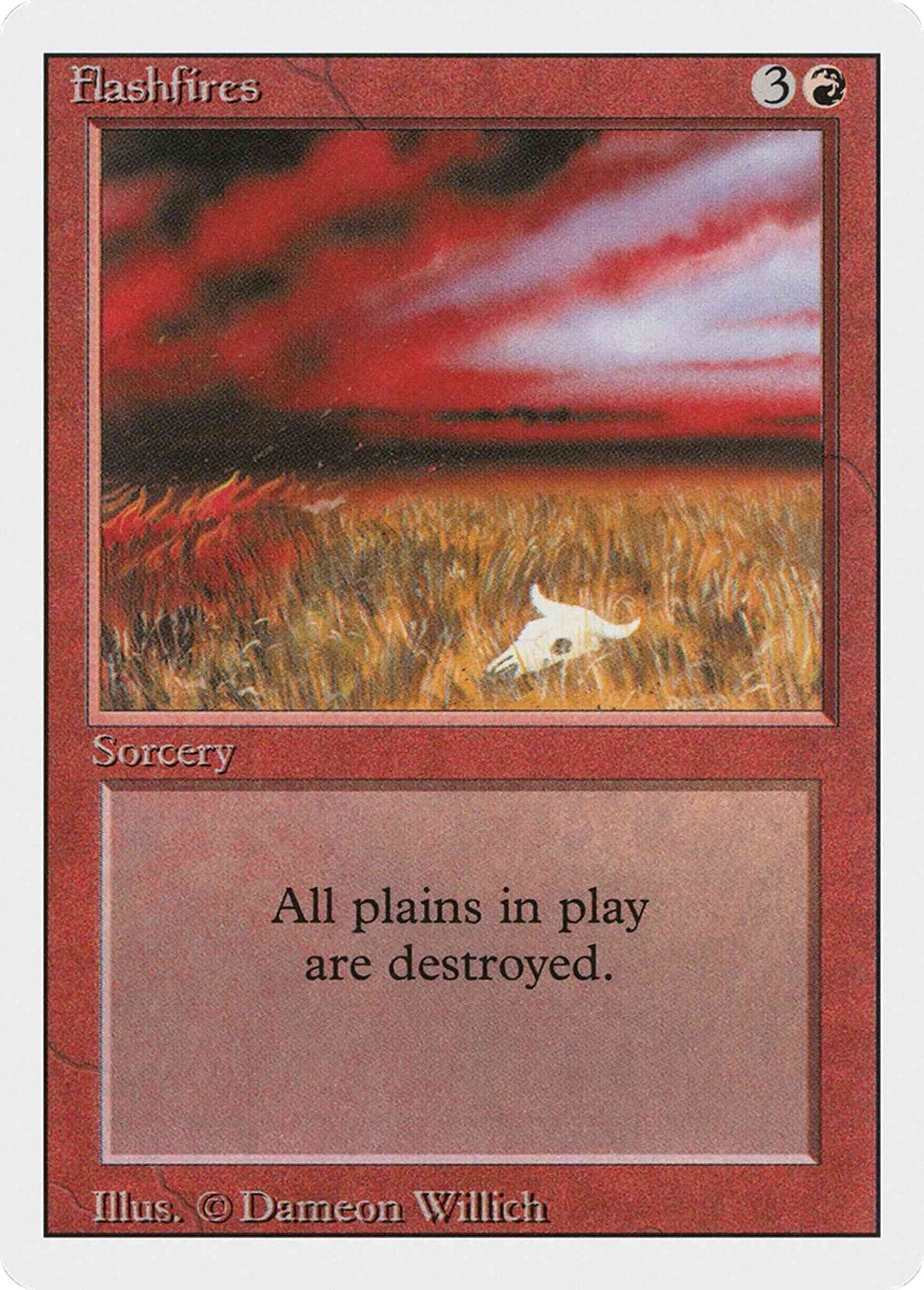 Flashfires [152] [Revised Edition] [Non-Foil]