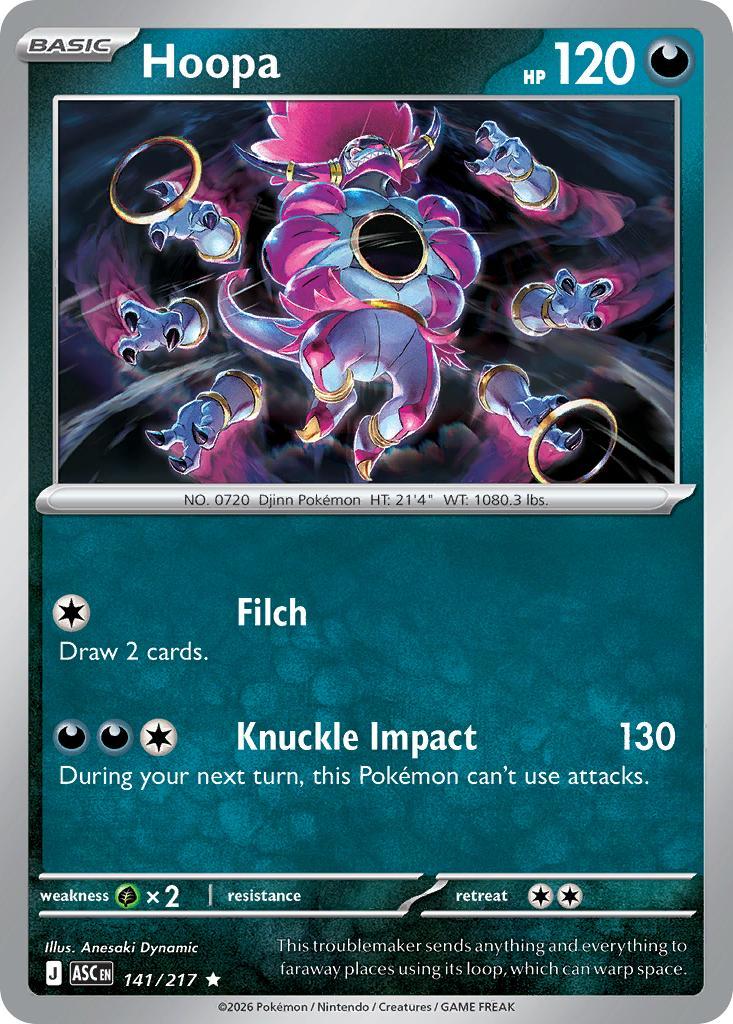Hoopa - 141/217 - Rare [me025-141] [Holo]