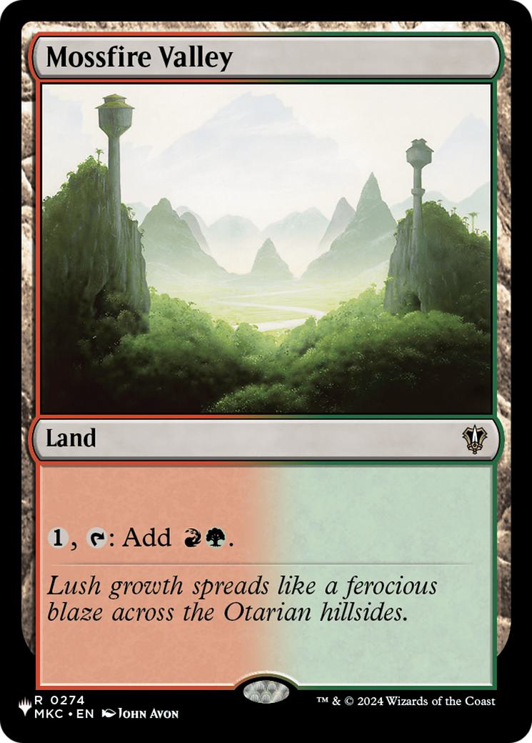Mossfire Valley [MKC-274] [The List] [Non-Foil]
