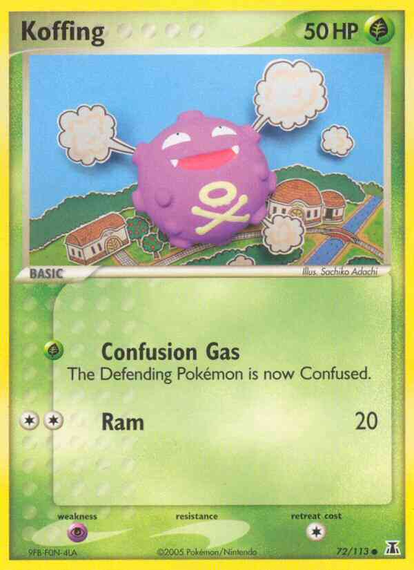 Koffing - 72/113 - Common [ex11-72] [Non-Holo]