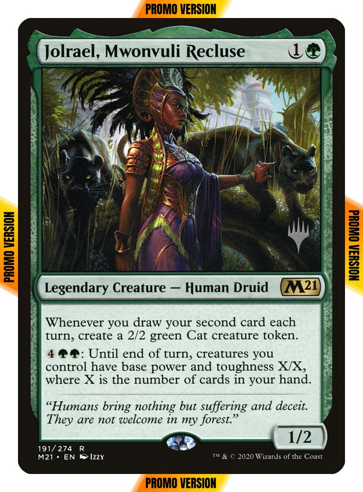 Jolrael, Mwonvuli Recluse [Promo Pack] [191p] [Core Set 2021 Promos] [Non-Foil]