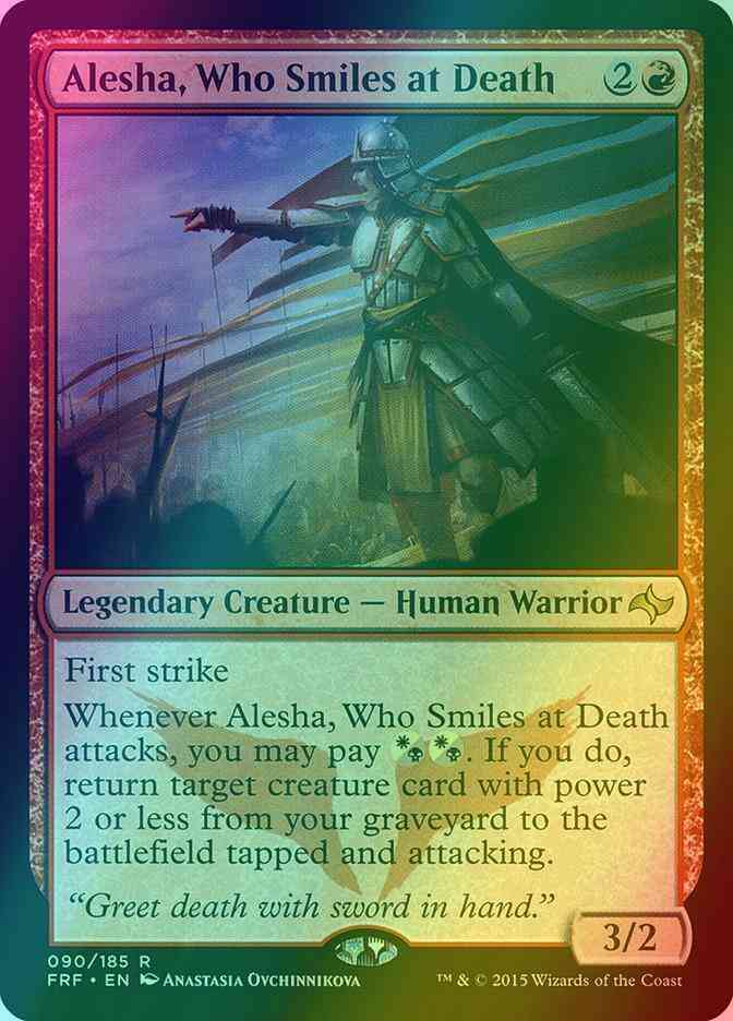 Alesha, Who Smiles at Death [90] [Fate Reforged] [Foil]