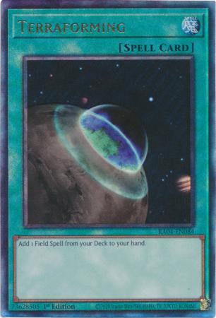 Terraforming - RA04-EN084 - Ultimate Rare - 1st Edition