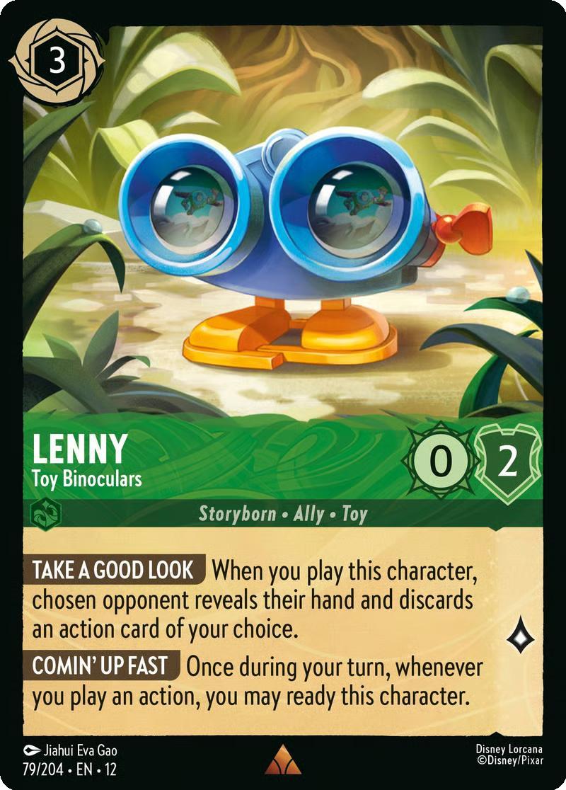 Lenny - Toy Binoculars - 79/204 [Wilds Unknown] [Non-Foil]