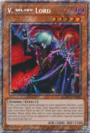 Vampire Lord - RA03-EN128 - Platinum Secret Rare - 1st Edition