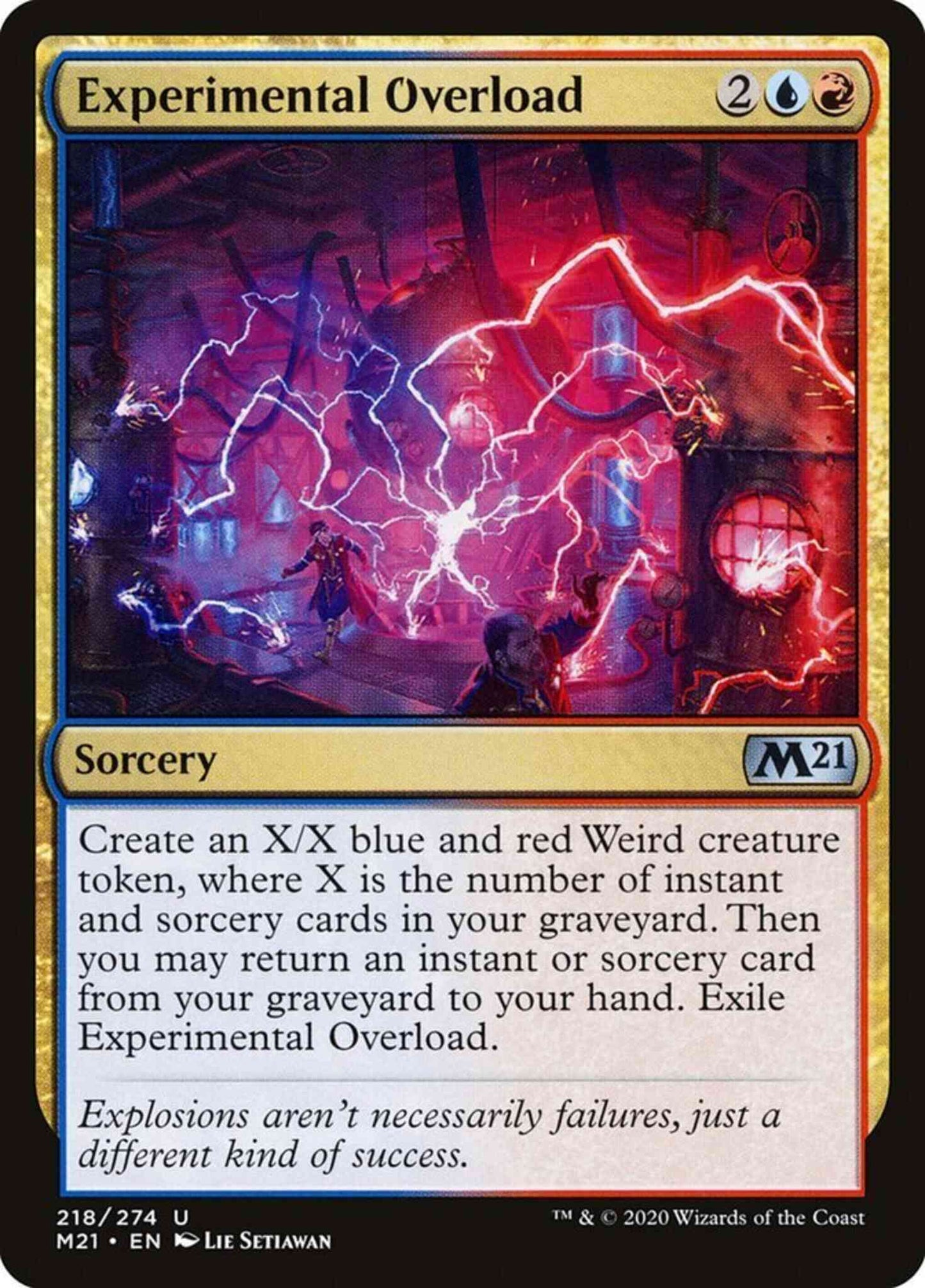 Experimental Overload [218] [Core Set 2021] [Non-Foil]