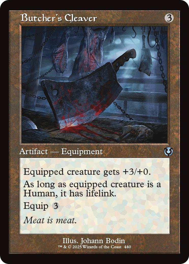 Butcher's Cleaver [440] [Retro Frame] [Innistrad Remastered] [Non-Foil]