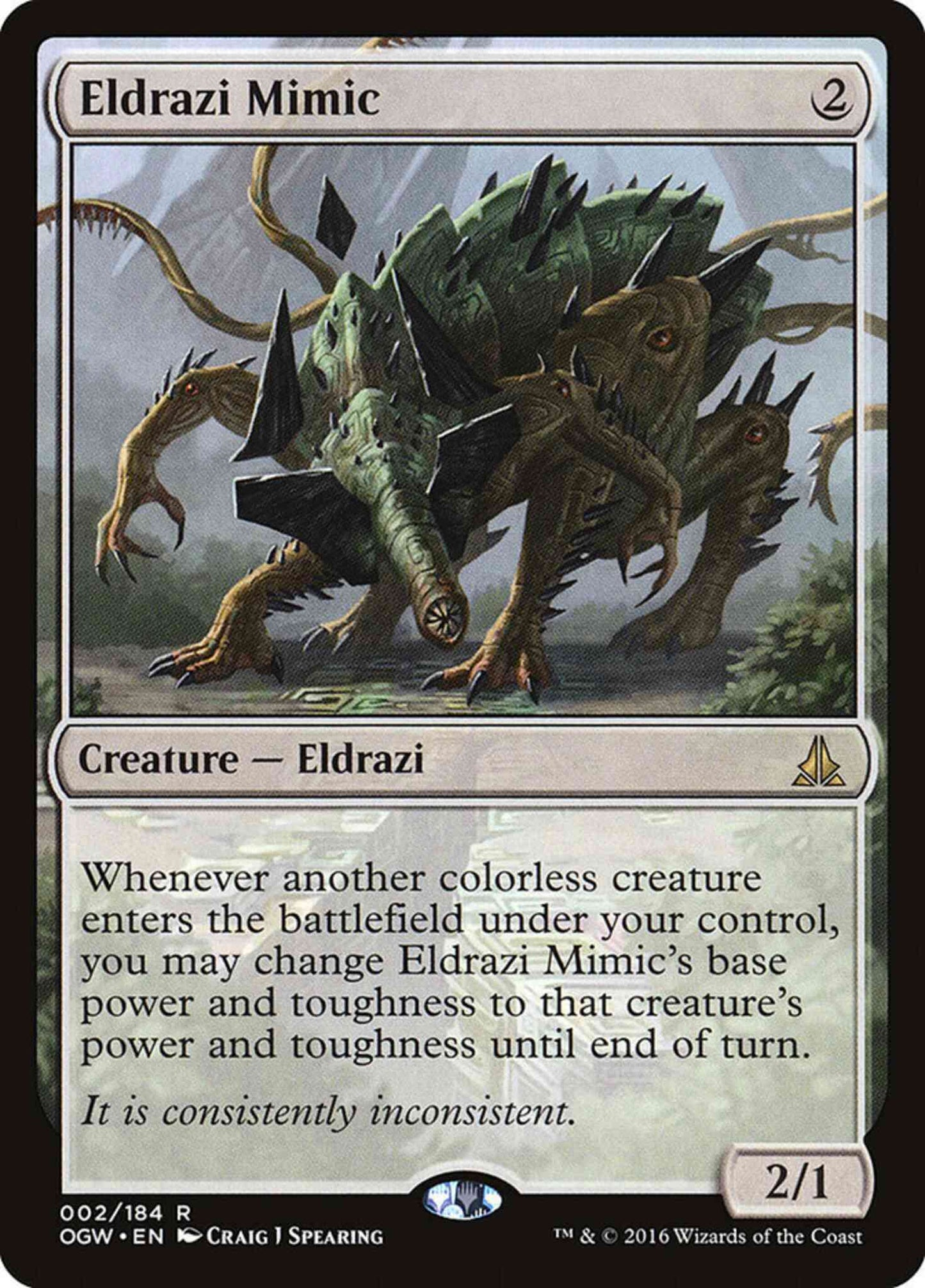 Eldrazi Mimic [2] [Oath of the Gatewatch] [Non-Foil]