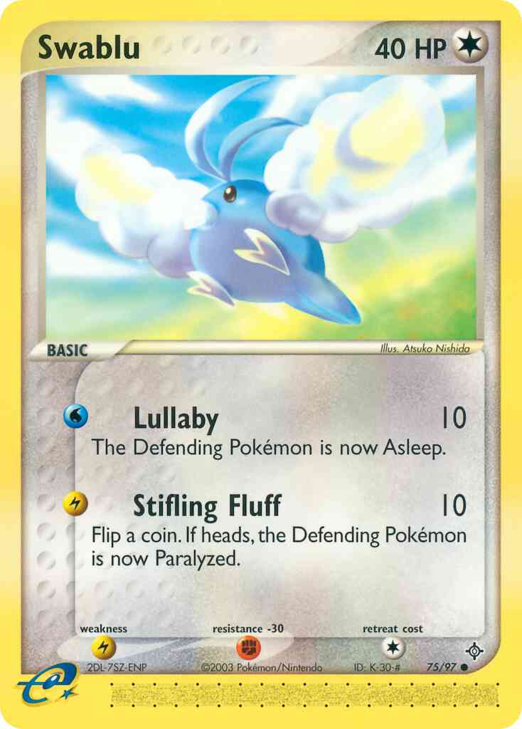 Swablu - 75/97 - Common [ex3-75] [Non-Holo]