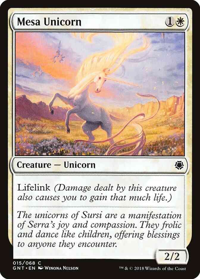 Mesa Unicorn [15] [Game Night] [Non-Foil]