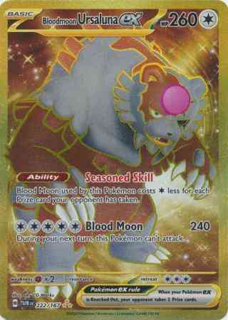 Bloodmoon Ursaluna ex - 222/167 - Hyper Rare [sv06-222] [Secret]