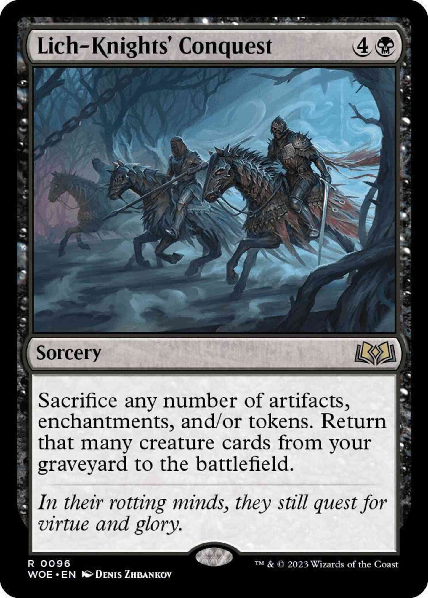 Lich-Knights' Conquest [96] [Wilds of Eldraine] [Non-Foil]